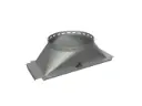 Silo connection V440G double, with vertical flange 440 mm