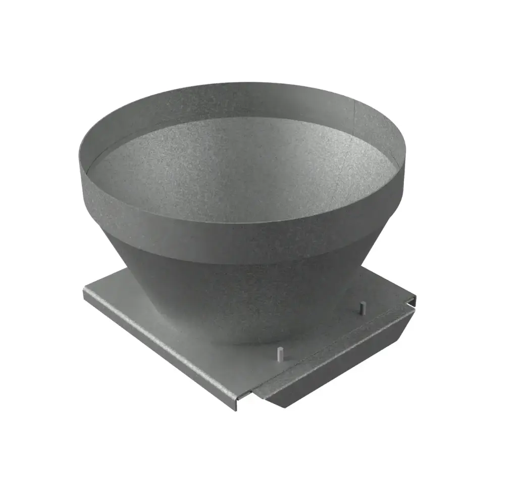 [01090002] Siloanschluss V440 mit vertikalem Flansch 440 MM