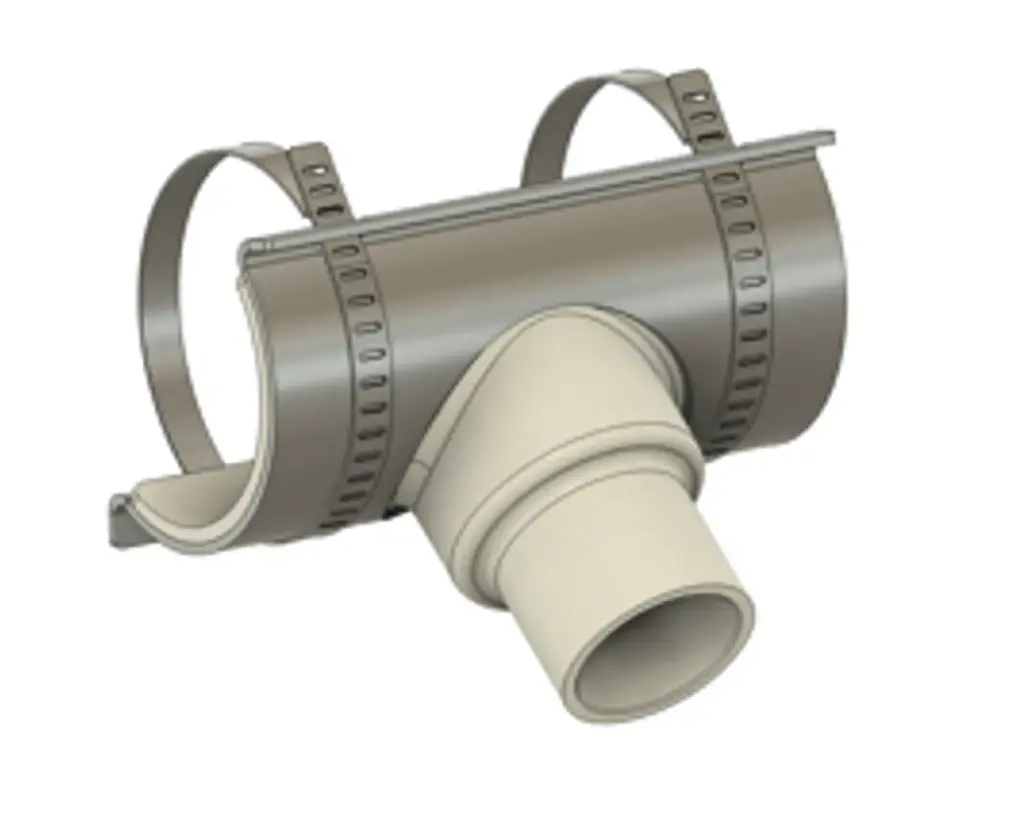 [1-0003-9] Sensor-Befestigungsset für das Inspektionsrohr 60