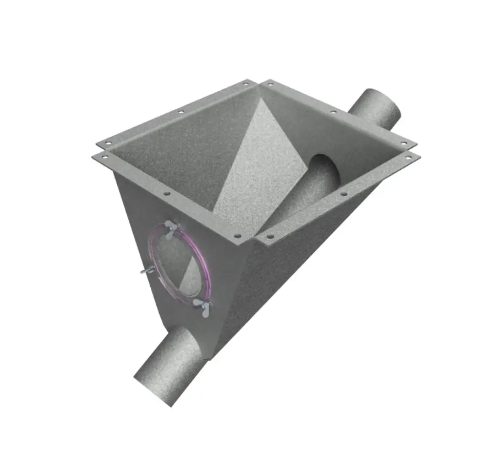 [1.08.01.081] Flex Auger Hopper 75 mm 30 degrees