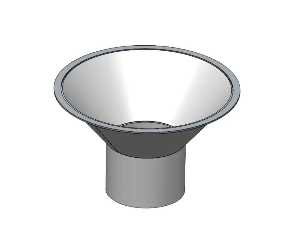 BELL MOUTH  D165MM-OD=70MM Q235