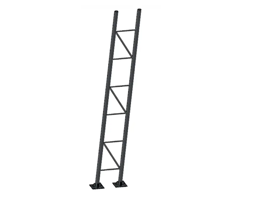 Double column tower 8m high 1,2m wide