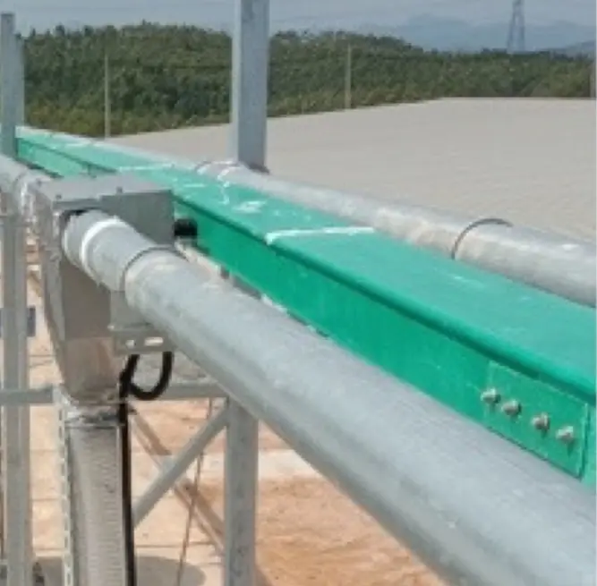 Cable and plastic channel