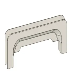 [1.10.04.042] Rahmen für Futterschale Kunststoff