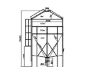 SILO RACAO 22T D3600 2A - 33.8m3