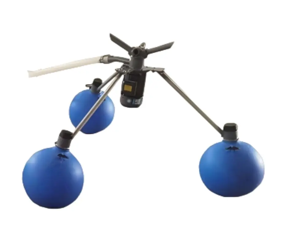 Fish feed motorised spreader