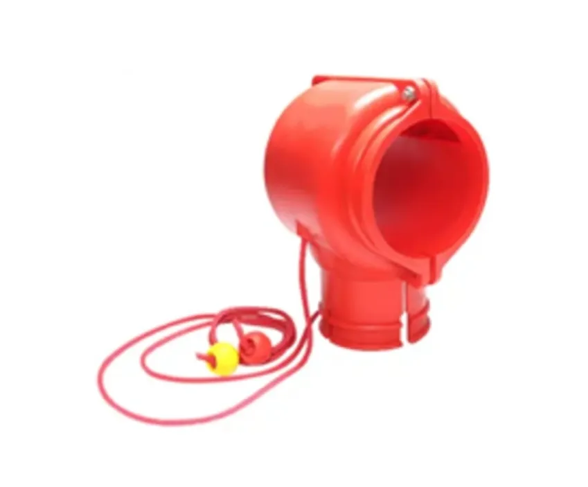 [1-0004-9] KIT LUVA FIX T-DROP D60MM C/ CORDA (red)