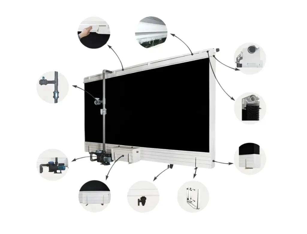 Cooling Pad System  - Length 53m * Height 2m