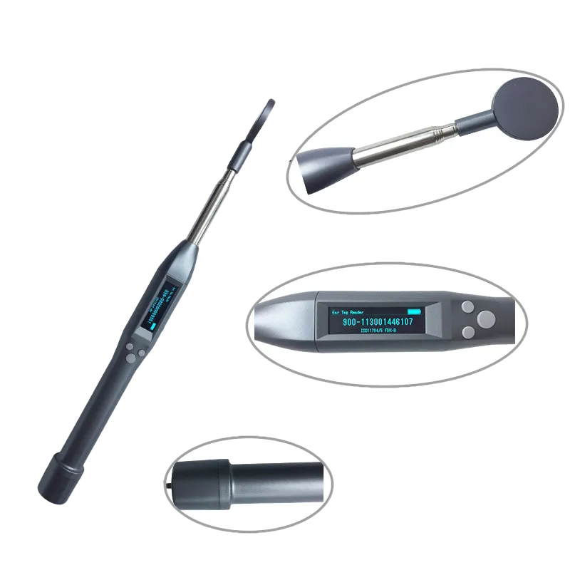 Handheld  HDX/ FDX-B  Animal Ear Tag Reader