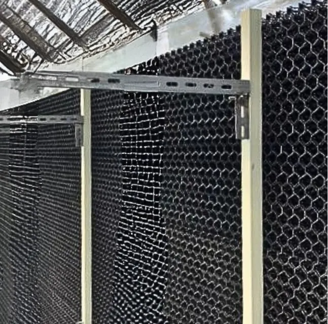 Plastic deodorization evaporative pad set