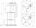 Silo FRP  (6T) 10m³