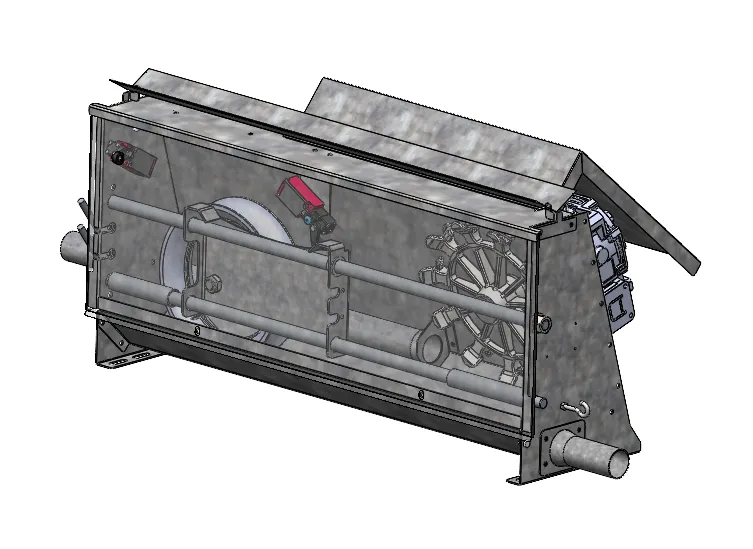 Drive unit T45 - TSF motor - Steel galvanized